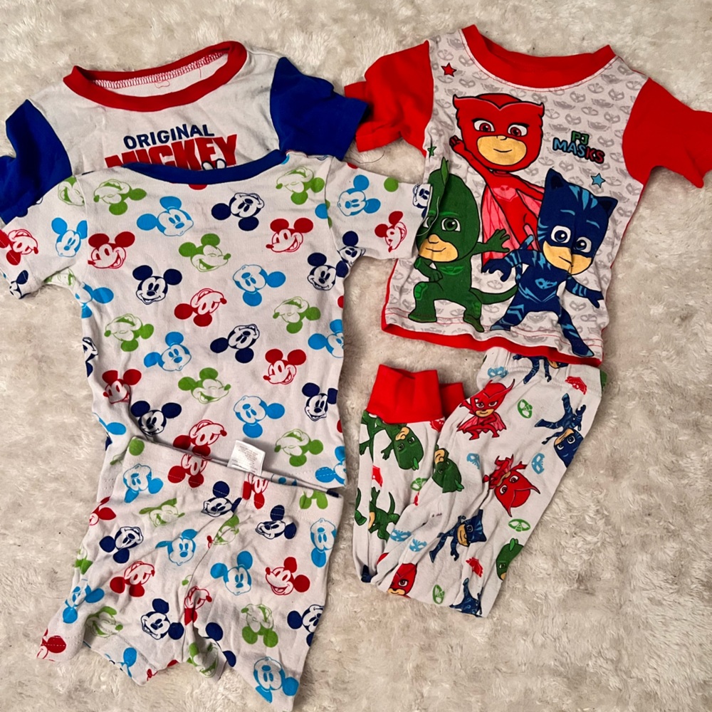 Pj masks , and micky pajamas